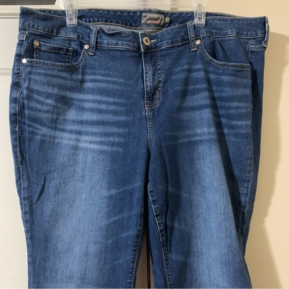 Torrid feel the fit vintage stretch mid-rise slim bootcut size 20R jeans EUC - Picture 5 of 6